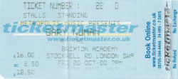 London Ticket 2000